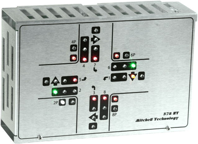 Mitchell Technologies Cabinet Display Test Board for Intersections